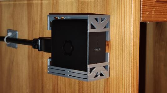 Framework power adapter mount/holder
