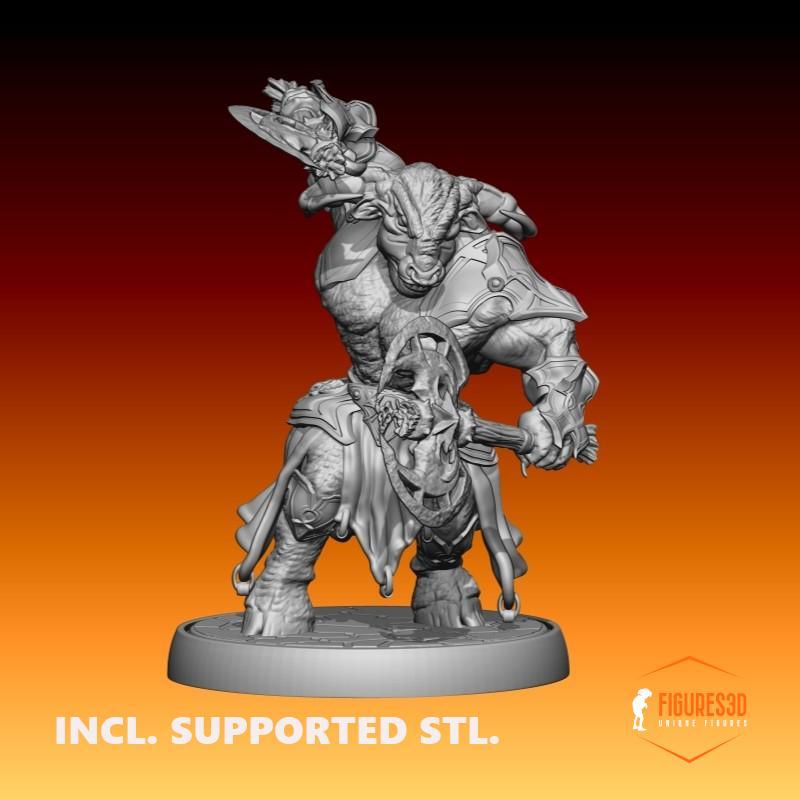 table games, fighting minotaur