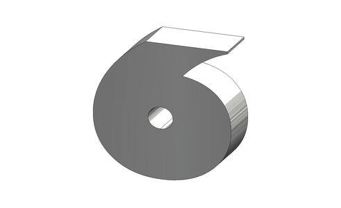 6 Number Gill Sans Font Number