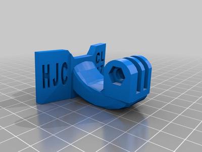 HJC CL17 Action Camera chin mount