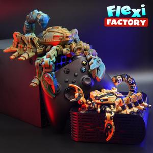 Flexi Factory Cyber Scorpion with 3mf and XL versions Included!