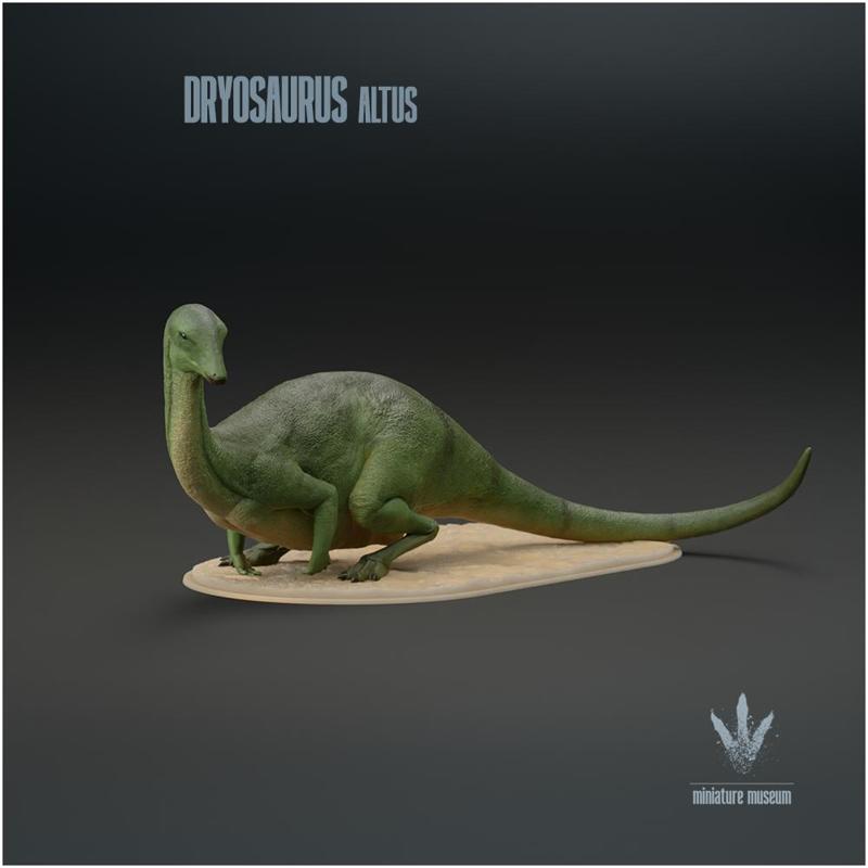Dryosaurus altus : Sitting