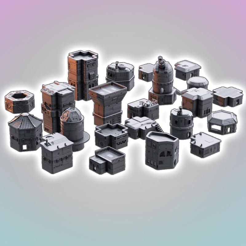 Flatline City: Second Wave – Core Set (Modular Buildings)