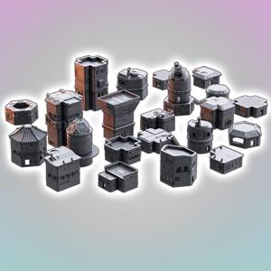 Flatline City: Second Wave – Core Set (Modular Buildings)