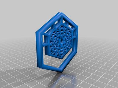Snowflake bookmark