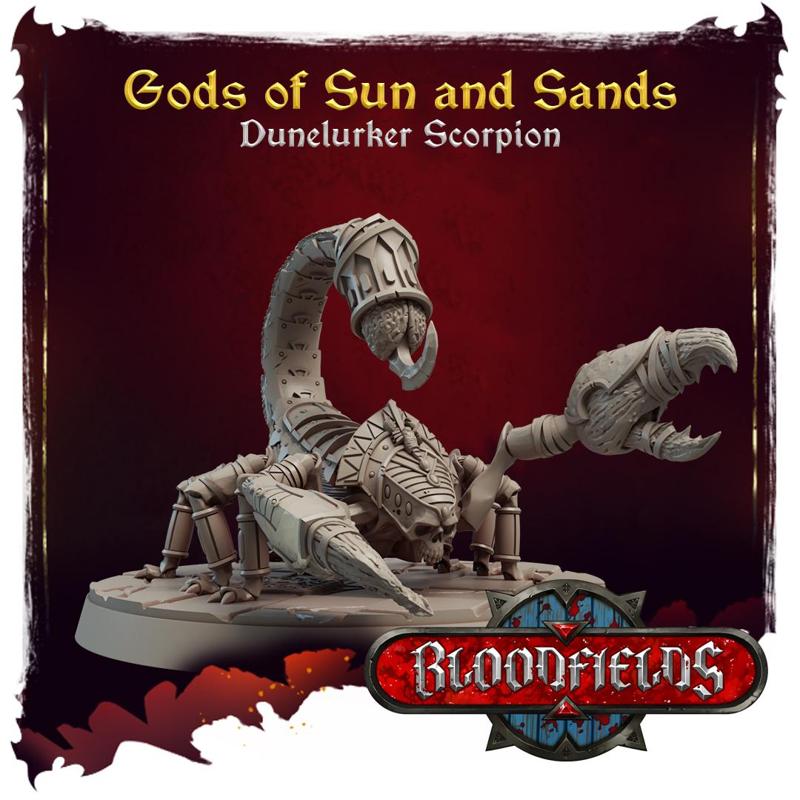 Gods of Sun and Sands - Dunelurker Scorpion - Additional Miniatures