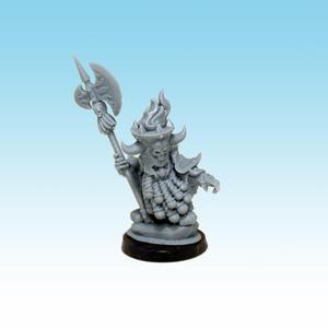 Dwarf Fire Halberdier Champion