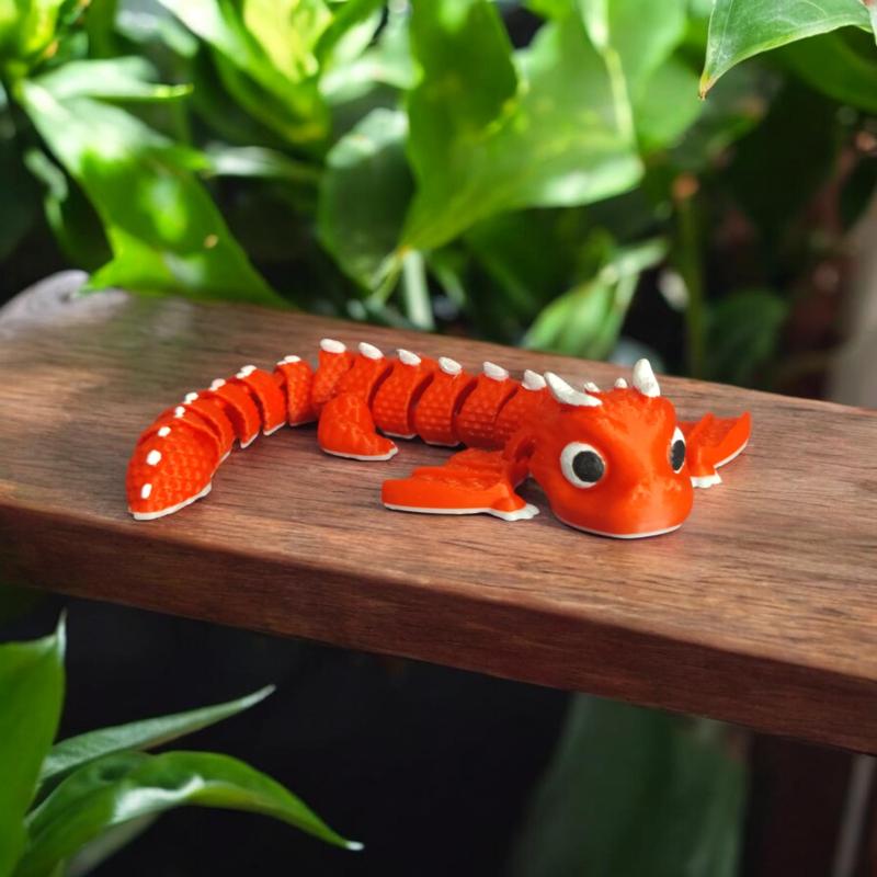 Flexi Articulating BIG Dragon with Wings V2
