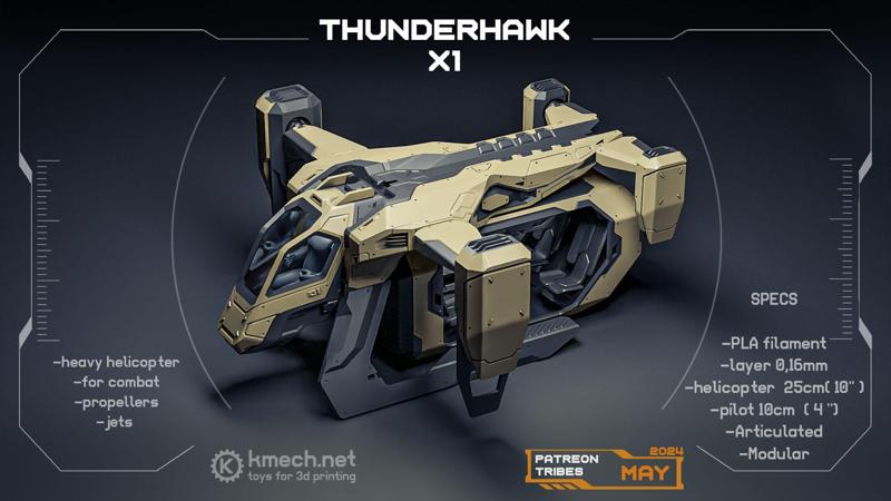 THUNDERHAWK aircraft