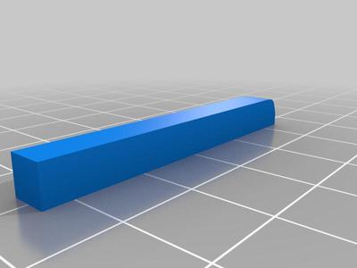 Dollhouse Miniature Lawn Chair Armrest