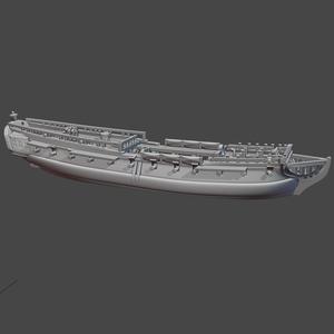 US Frigate USS Virginia  (28 guns),1776-82 & Blender Exporter, AOA-US-10