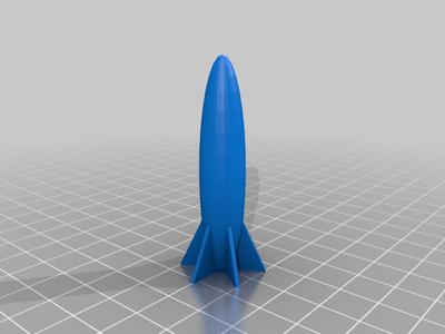 Six Fin Rocket