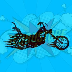 Harley motorcycle Wall Art Decor