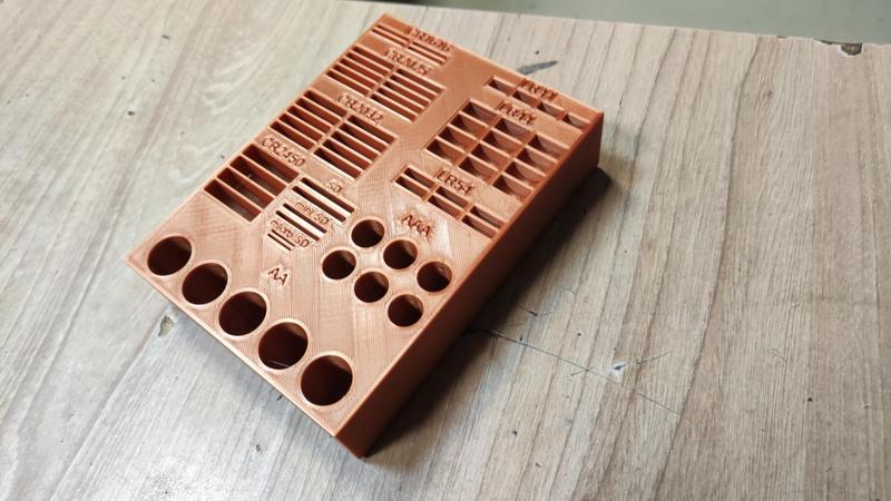 Multi battery organizer for CR1616, CR2025, CR2032, CR2450, LR41, LR44, LR54, AA, AAA, SD, miniSD, micro SD