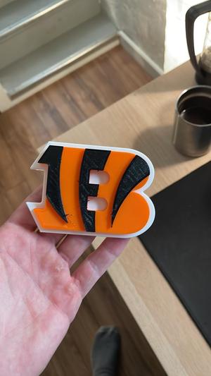 Bengals Logo with Hidden Magnets