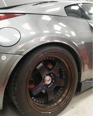 Nissan 350Z - 380RS style fender flare - Rear