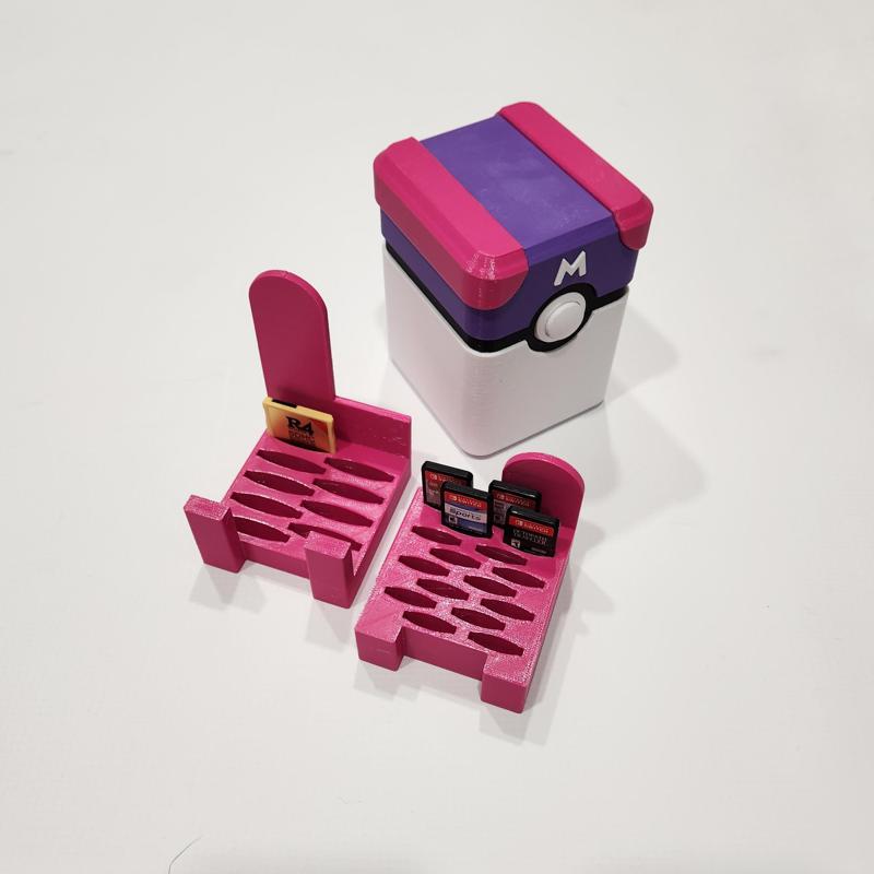 Insert for Master Ball Deck Box for Switch/3DS/DS Cartridges