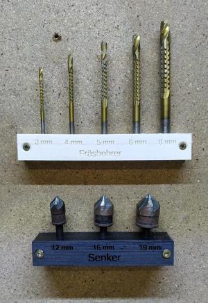 Bohrer / Senker-Halter
