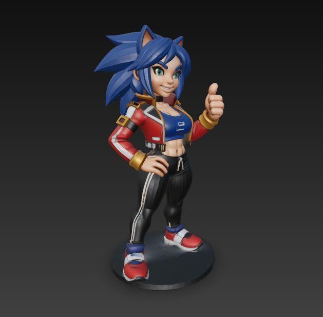 sonic woman