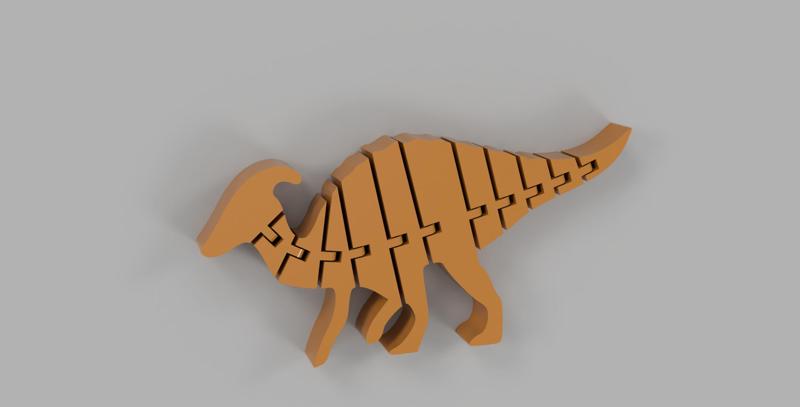 Flexi Parasaurolophus