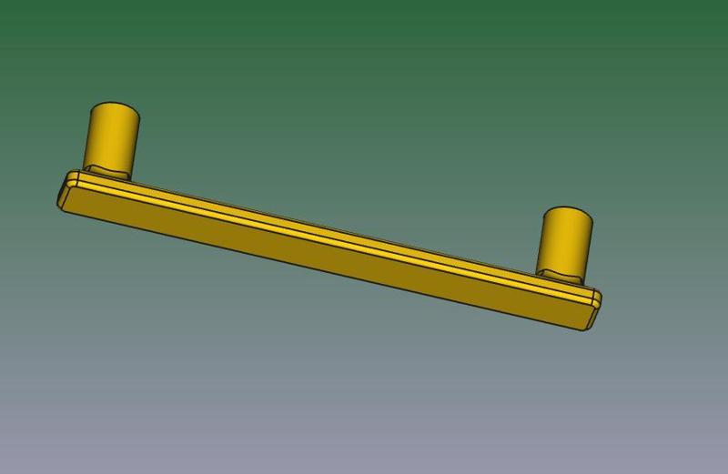Küchenmöbel Griff-95-d3 V1