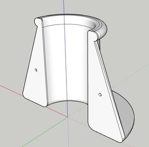 nakrčník na papagaja