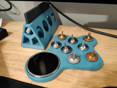 Spinning Top Holder (7 ForeverSpin, ForeverSpin Station & one Vorso Mk1)