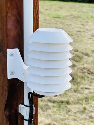 Radiation shields for DIY weather station
