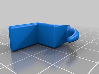 Hook for slatted panels