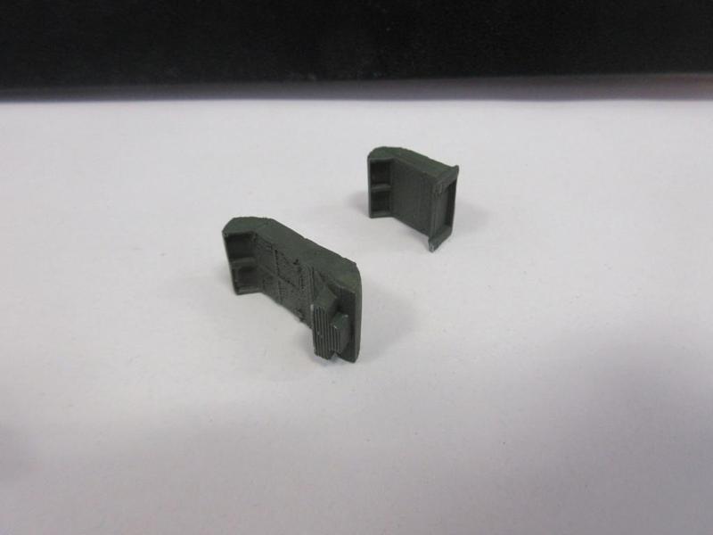 Sherman tank Deep water wading trunks 1/100 scale