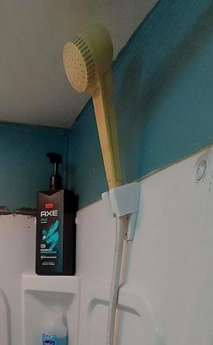 RV/Camper Shower Wand holder