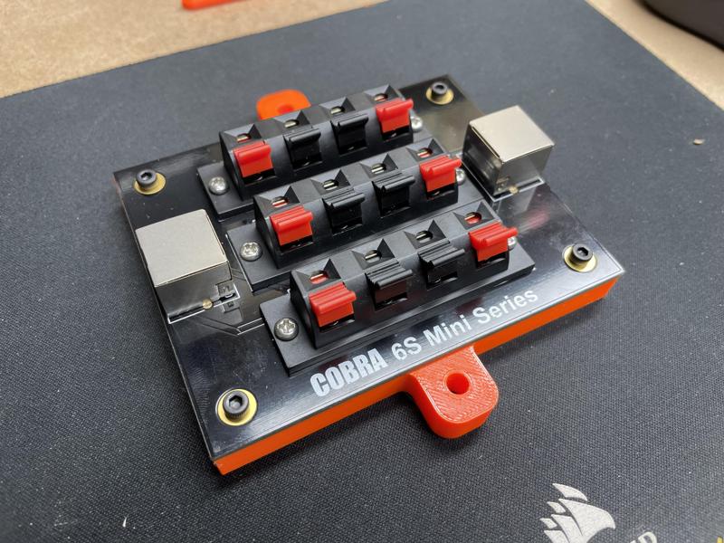 Cobra 6S Mini Slat back plate