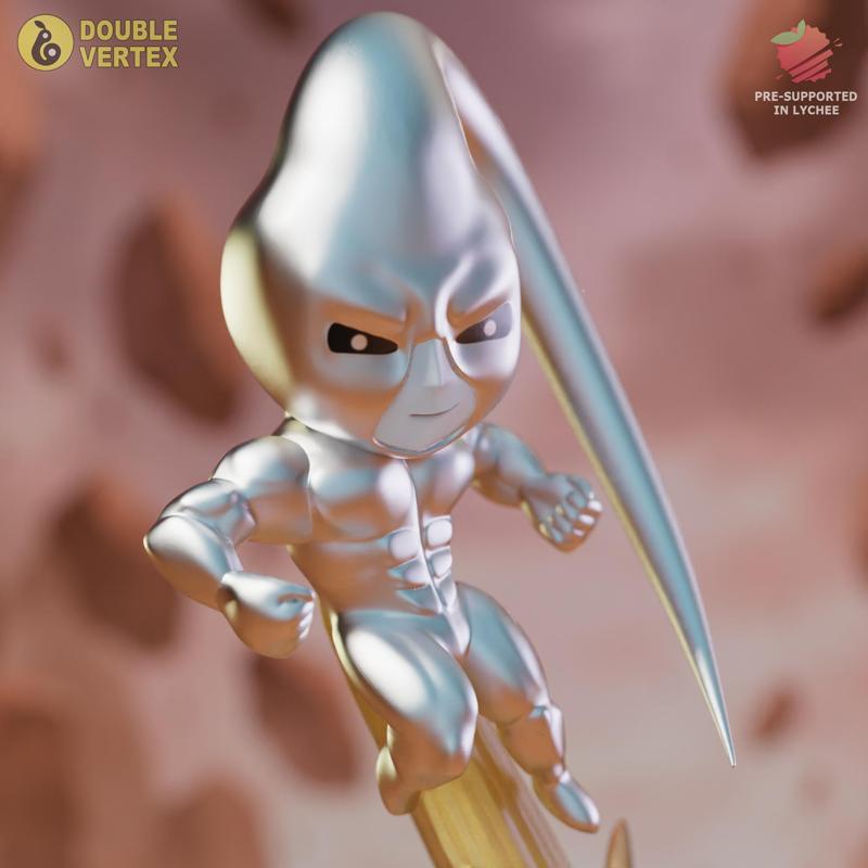 Chibi Platinum Sperm - One Punch Man Anime Figure for 3D Printing