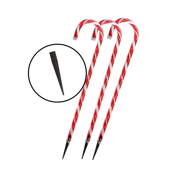 Candy Cane Light Stake