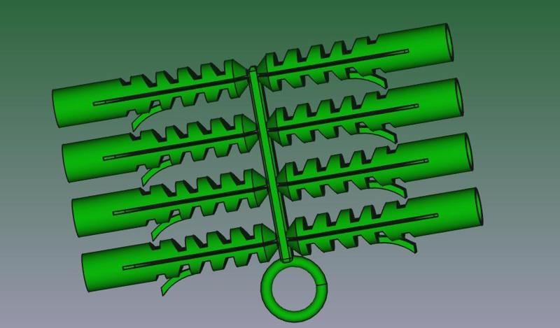 Dübel d8-D10x49 8Stück
