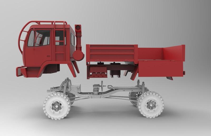 Steyr 12M18 1/10 STL