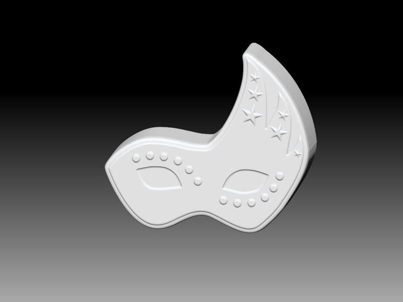CARNIVAL MASK SOLID SHAMPOO AND MOLD FOR SOAP PUMP