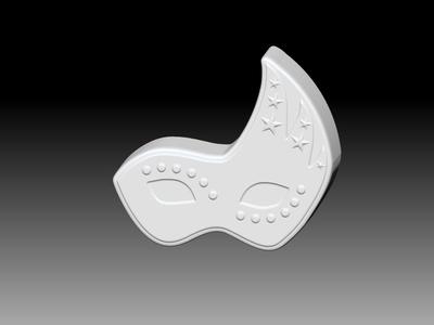 CARNIVAL MASK SOLID SHAMPOO AND MOLD FOR SOAP PUMP