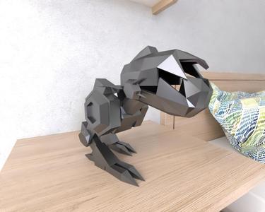 Mouser Robot TMNT Lowpoly