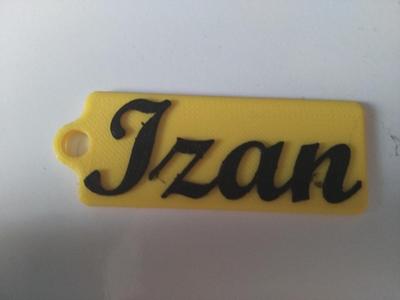 Llavero Izan