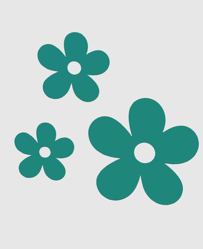 3 Flower Wall Art – Beautiful and Functional!