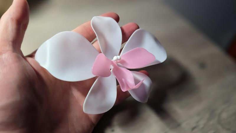 🌸 3D Printable Orchid Flowers – Shape with Heat Gun & Bring Your Orchid to Life! 🌸