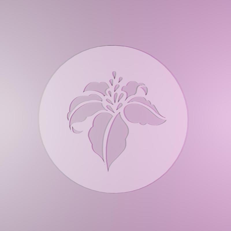 Flower stencil