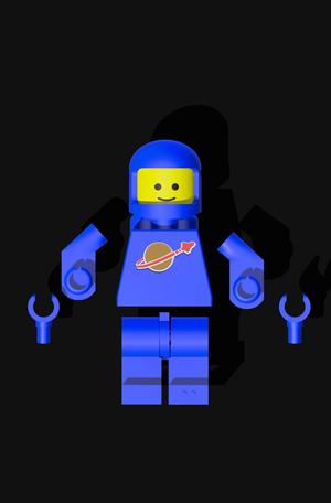 Brick Spaceman