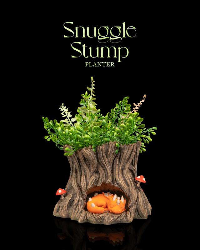 Snuggle Stump - Planter