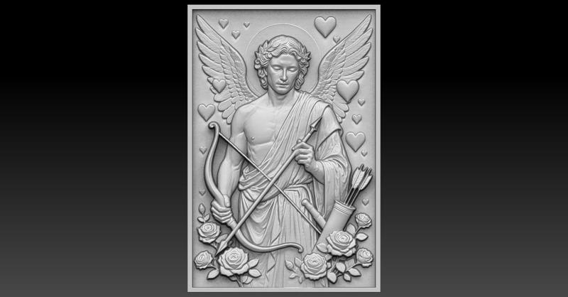Cupid CNC Relief Model