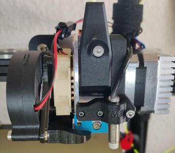 Al-bmg fan mount 40mm trianglelab extruder