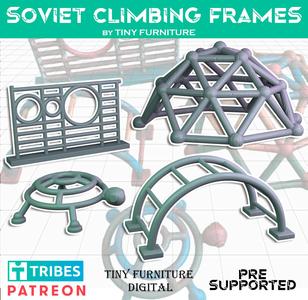 Soviet climbing frames
