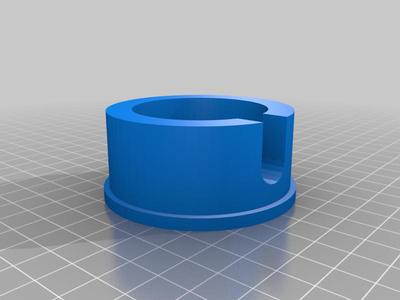 Rotary Clothes dryer spacer for ground anchor