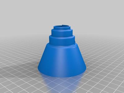 Vented Resin Funnel for Reusable Filter